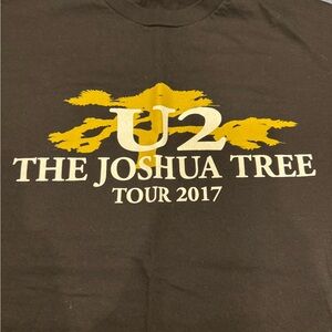U2 The Joshua Tree Tour 2017 Brown T-Shirt